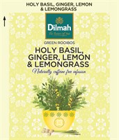 Tulsi Ingefära Citrongräs, Rooibos, Dilmah, 75 påsar